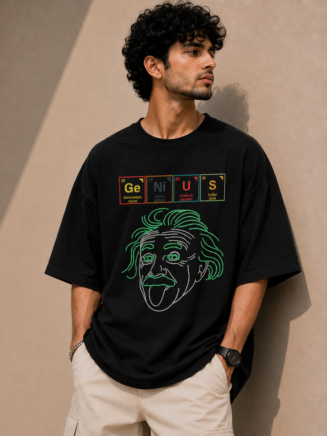 Genius Unisex Oversized Classic T-Shirt