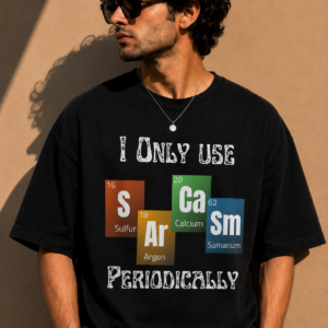 Sarcasm Unisex Oversized Classic T-Shirt