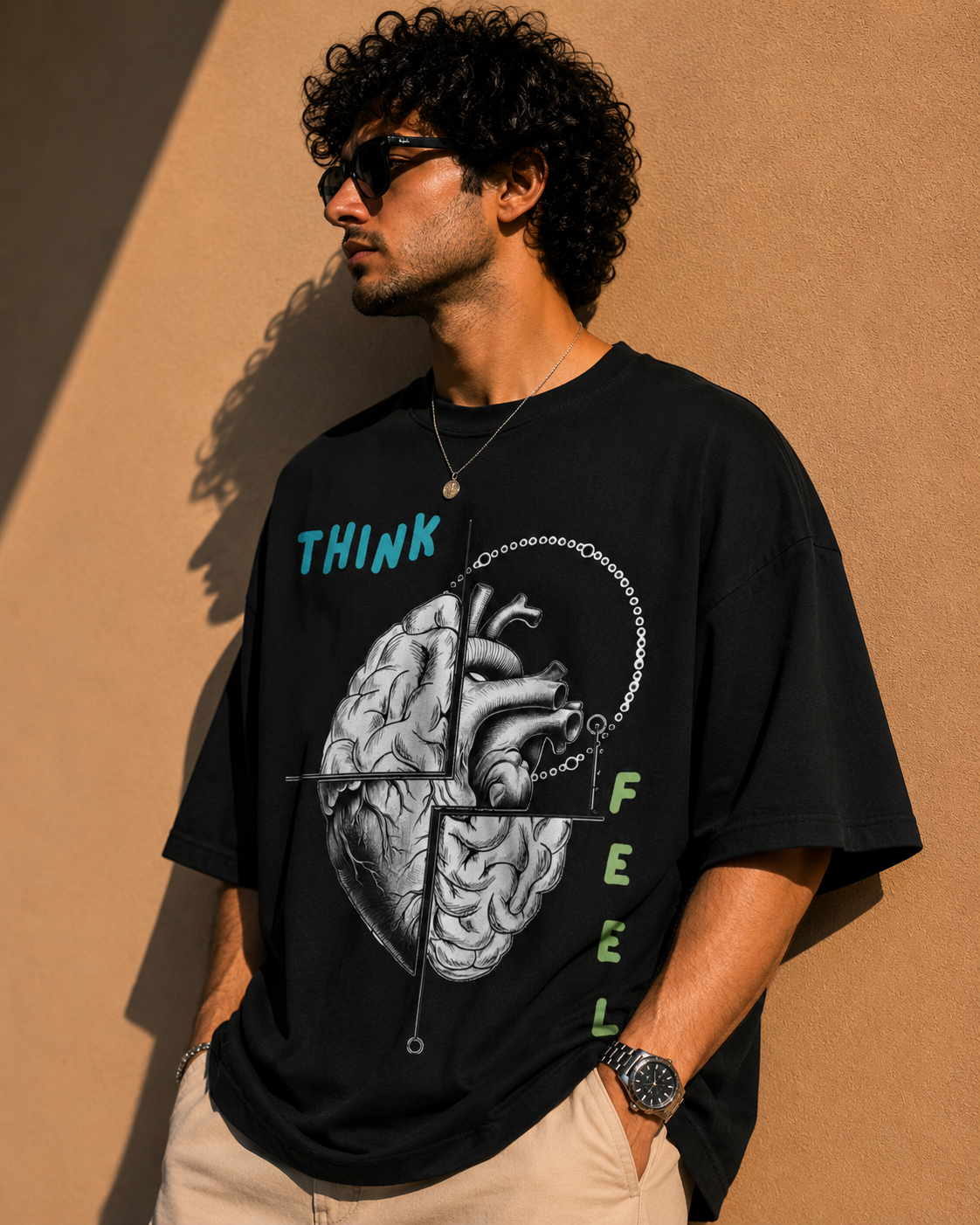 Think Unisex Oversized Classic T-Shirt